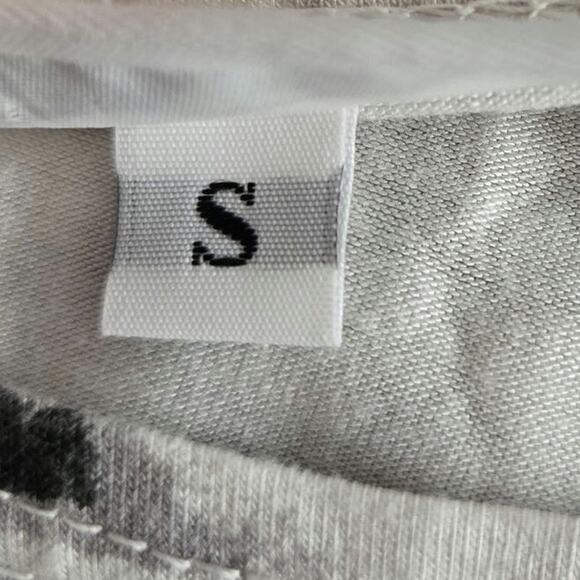 Bryn Walker Short Sleeve Asymmetric Hem Shift Dress, Tie Dye Pattern, Size Small - Picture 7 of 9